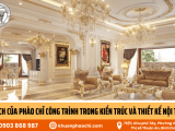 Lợi ích của phào chỉ công trình trong kiến trúc và thiết kế nội thất