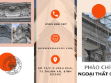 Phào chỉ GRC - Giải pháp trang trí hoàn hảo cho không gian ngoại thất