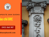 Phào chỉ xi măng GRC là gì? Ưu điểm nổi bật của phào chỉ GRC