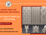 Phào trang trí thạch cao và bê tông – Giải pháp cho công trình thẩm mỹ