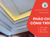 Tất tần tật về phào chỉ công trình - Ứng dụng phào chỉ công trình