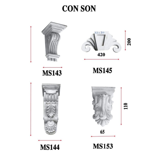Mẫu phù điêu con sôn 1
