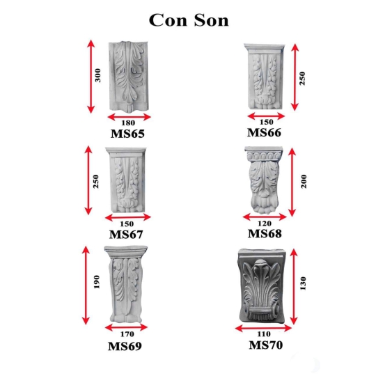 Mẫu phù điêu con sôn 3
