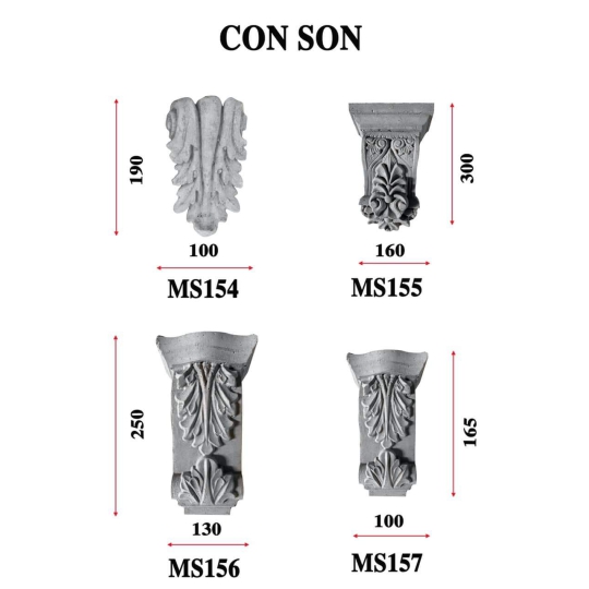 Mẫu phù điêu con sôn 5