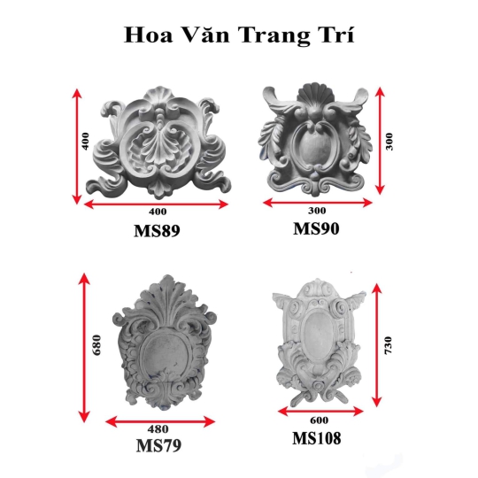 Mẫu phù điêu trang trí 3