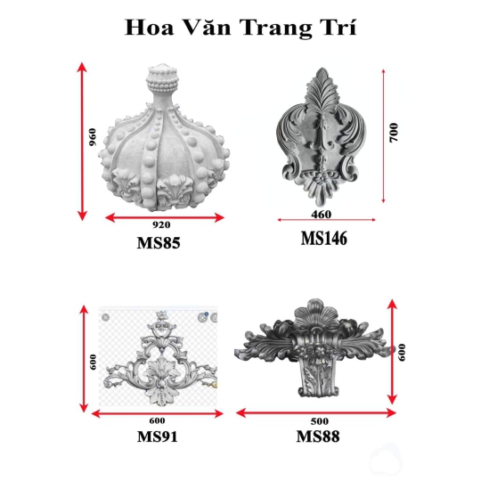 Mẫu phù điêu trang trí 4