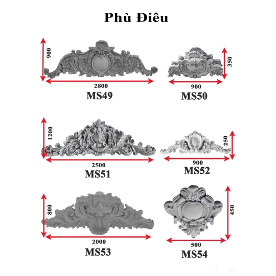 Mẫu phù điêu trang trí 7